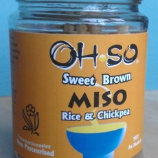 ohso sweet brown, rice & chickpea jar