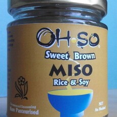 ohso sweet brown, rice & soy jar